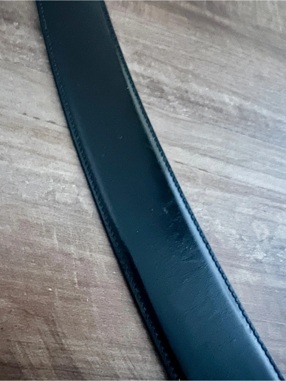 Gucci black leather